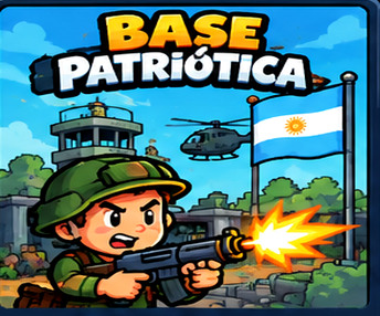 Portada ilustrada de BASE PATRIÓTICA