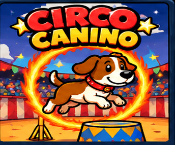 Portada ilustrada de CIRCO CANINO