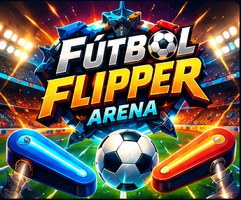 Portada ilustrada de Fútbol Flipper Arena
