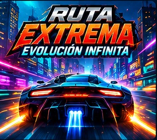 Portada ilustrada de Ruta Extrema: Evolución Infinita